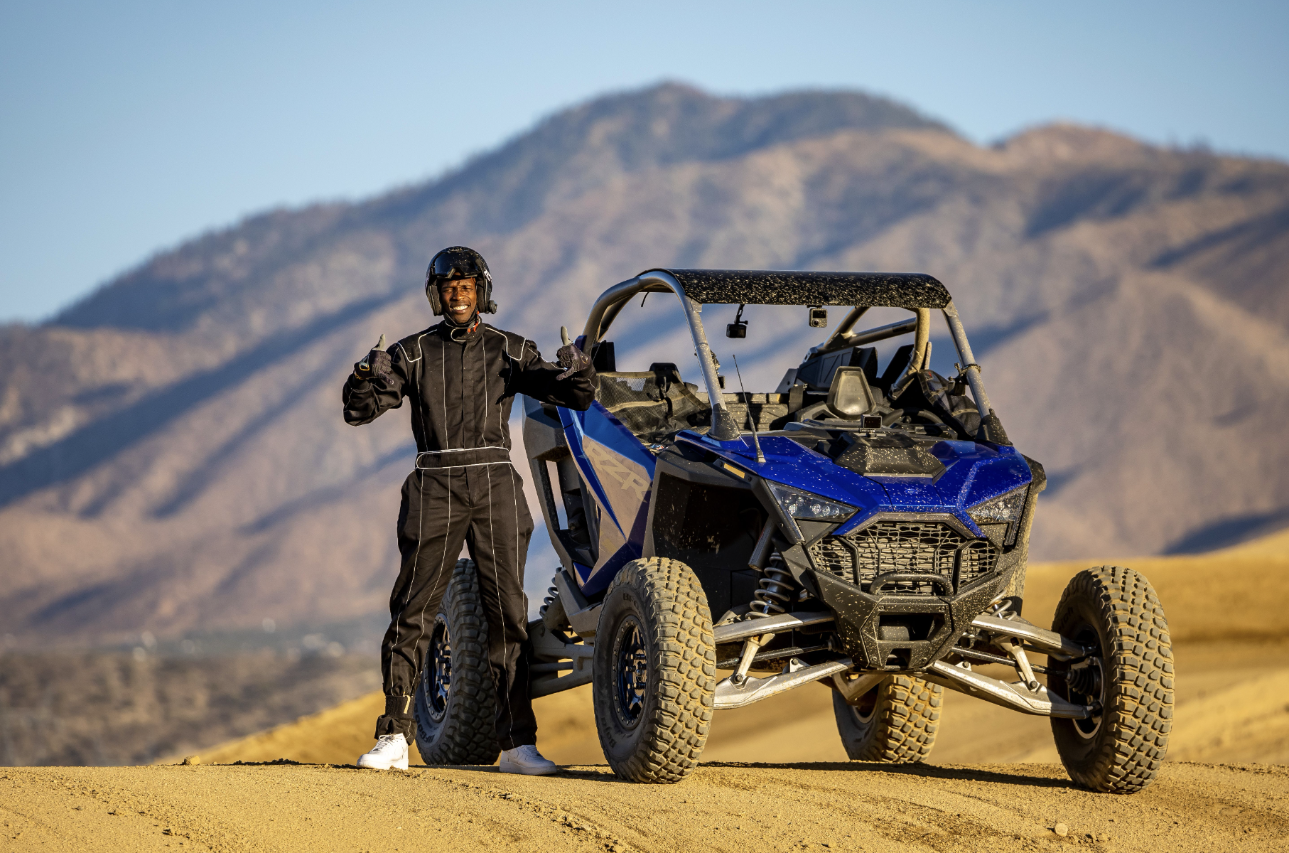 Chad Ochocinco Goes Off-Roading