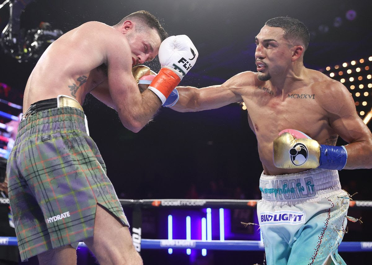 Teo Lopez Dethrones Taylor in Junior Welterweight Title Showdown