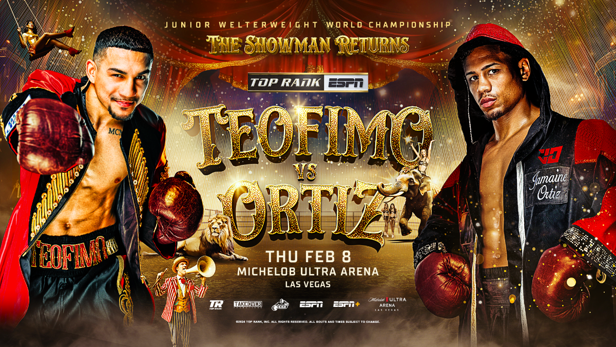 Teofimo Lopez-Jamaine Ortiz & Keyshawn Davis-Jose Pedraza Doubleheader Kicks Off Big Game Weekend at Michelob ULTRA Arena at Mandalay Bay in Las Vegas